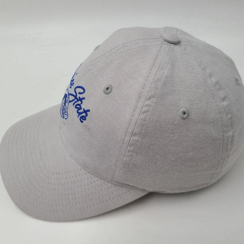 Women Boise State Broncos Hat Strapback Captivating Gray Blue NCAA University